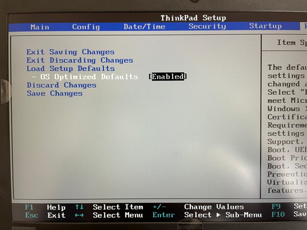 Lenovo ThinkPad L380】リカバリー実施の手順【リカバリUSBキーを使用】 | oenblog
